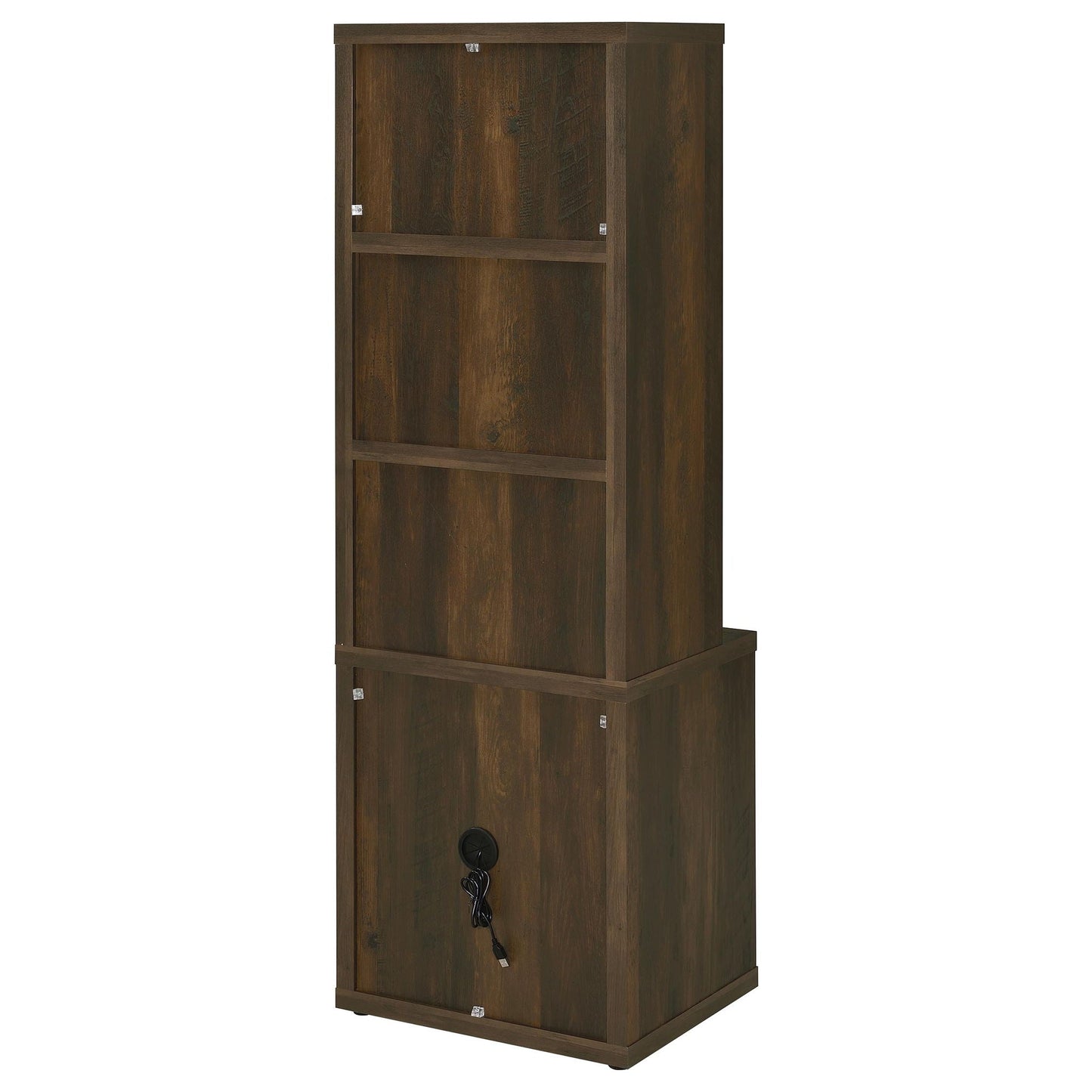 Geary - 3 Piece Wall Unit Bookcase Set With USB Storage