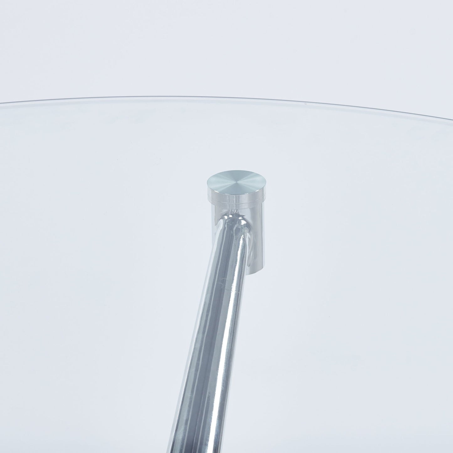 Compact Dining Table With Glass Top