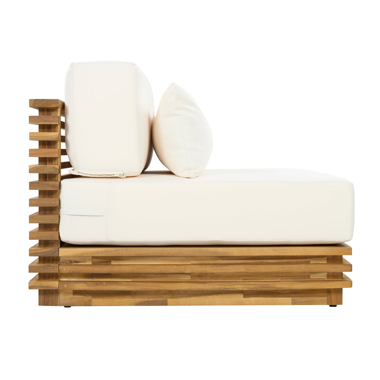 Oversized Outdoor 2-Piece Chat Set with Club Chair and Side Table