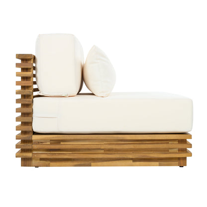 Oversized Outdoor 2-Piece Chat Set with Club Chair and Side Table