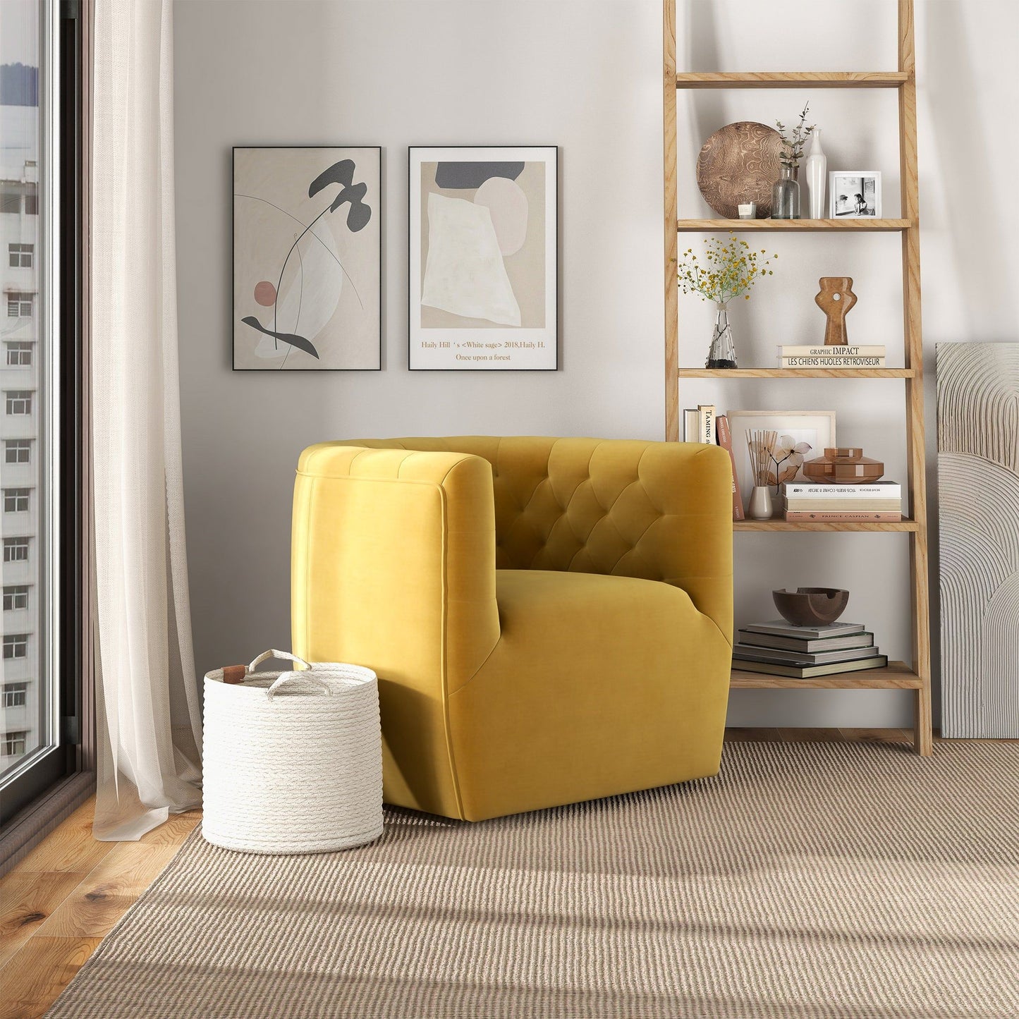Delaney - Ergonomic Design Swivel Chair