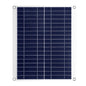 Outdoor Solar Panel 12V 25W Car Battery Charger IP68 Waterproof w/ 3.0A Dual USB Charging Clip Line For RV Car Boat