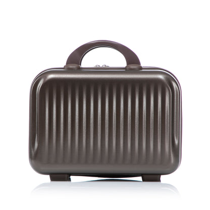 14' & 20' ABS Spinner Wheel Luggage Set with Cosmetic Case