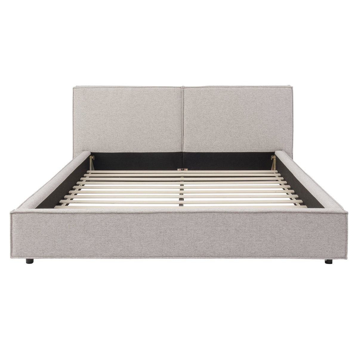 Modern Tufted Queen Size Upholstered Platform Bed Frame