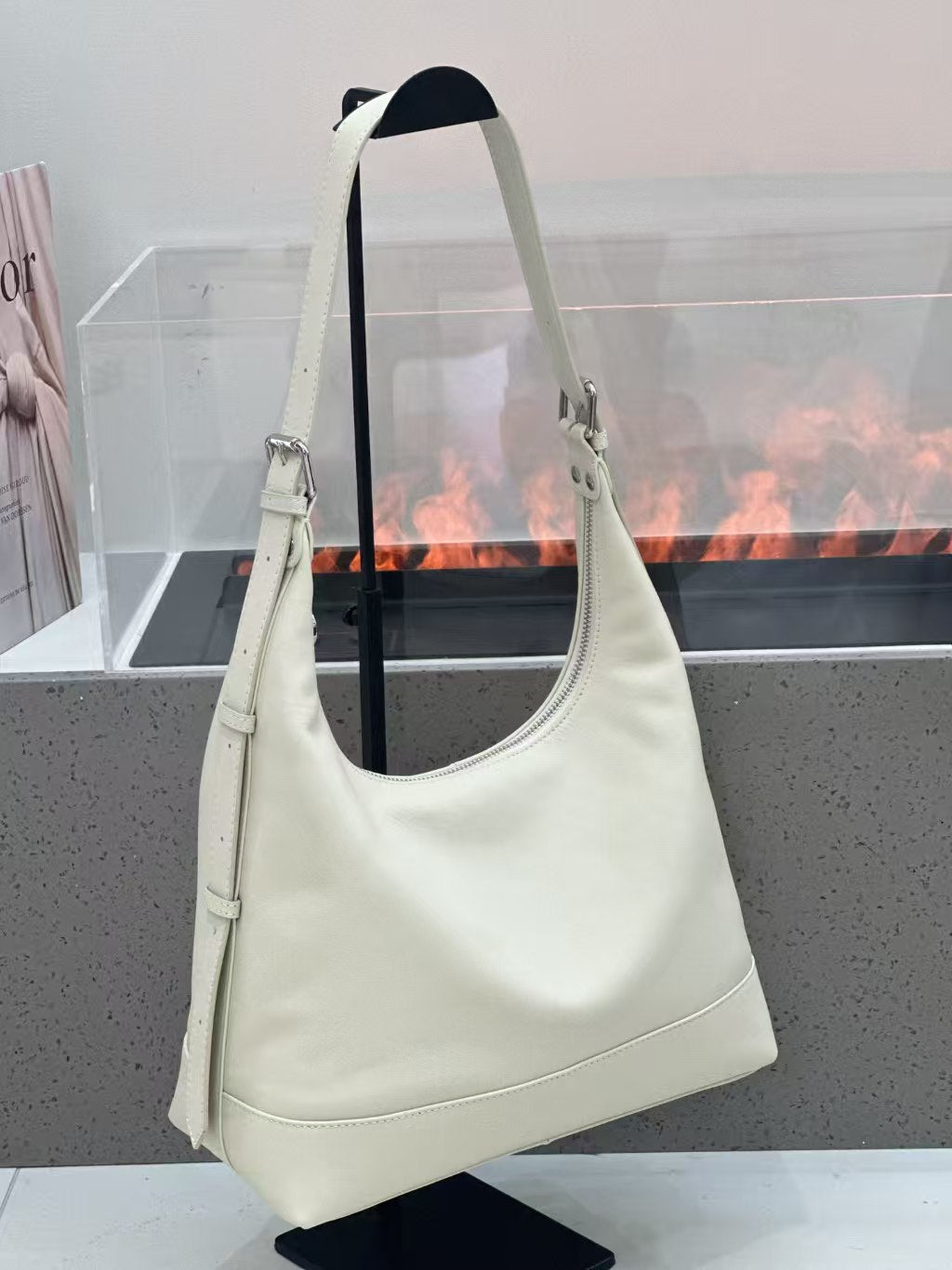 2026 New First-Layer Cowhide Underarm Bag For Women, Genuine Leather Shoulder And Crossbody Bag, Urban Simple Soft Leather Large Capacity Handbag