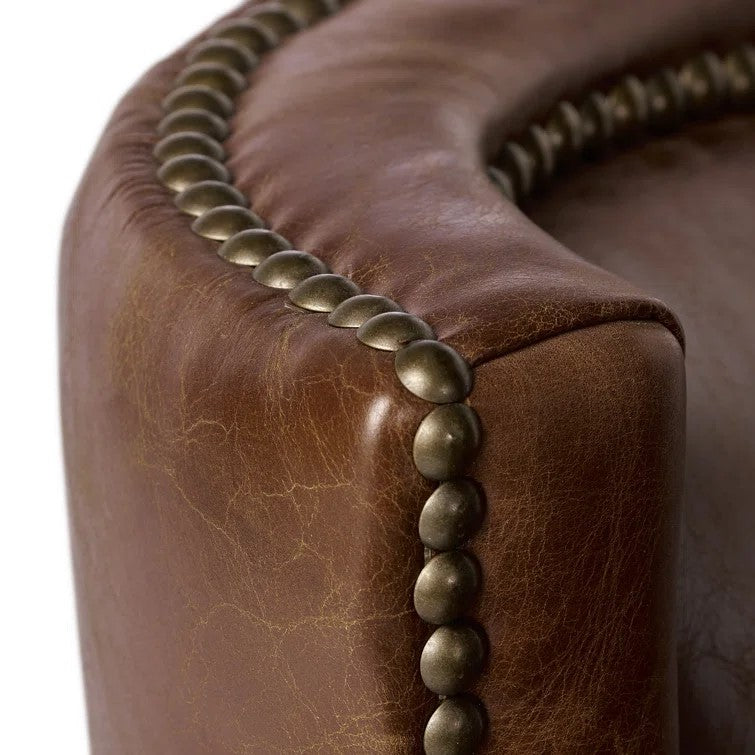 Genuine Leather Single Sofa