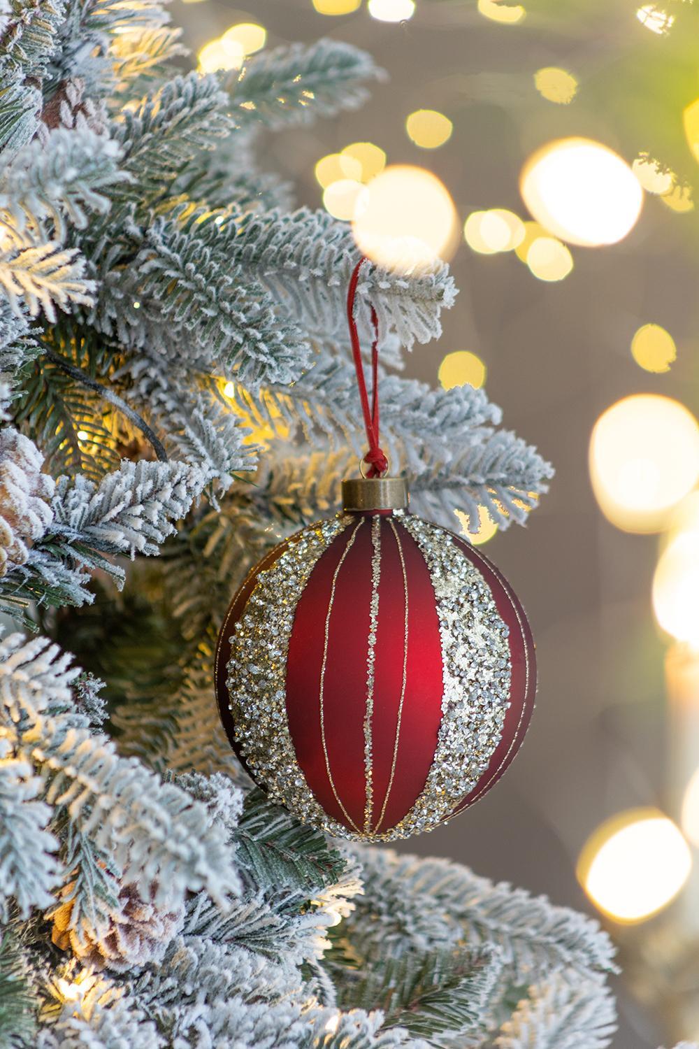 Christmas Ball Ornaments Tree Ornaments For Holiday Party Decorations