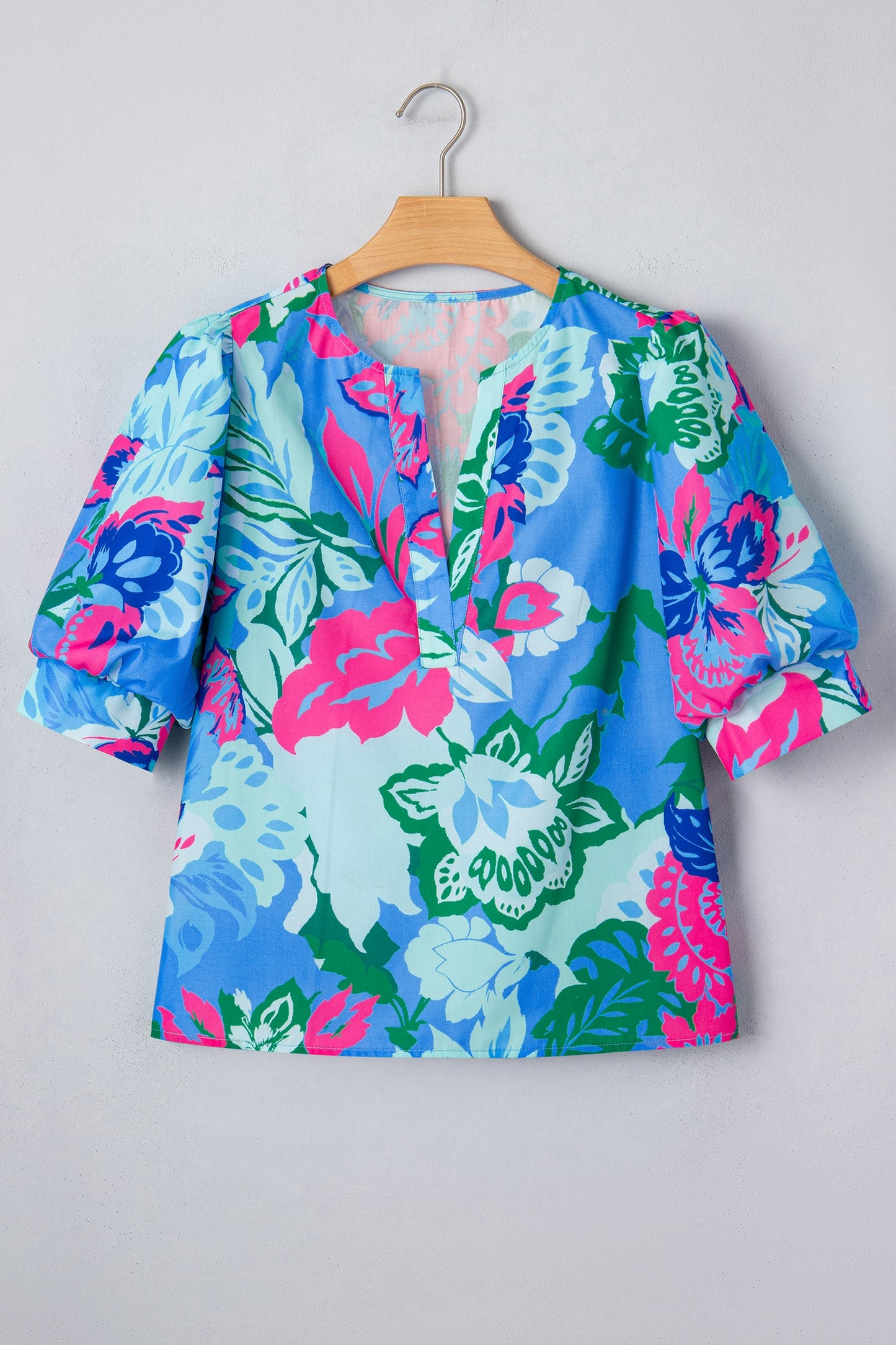 Ivanna Print Half Sleeve Blouse