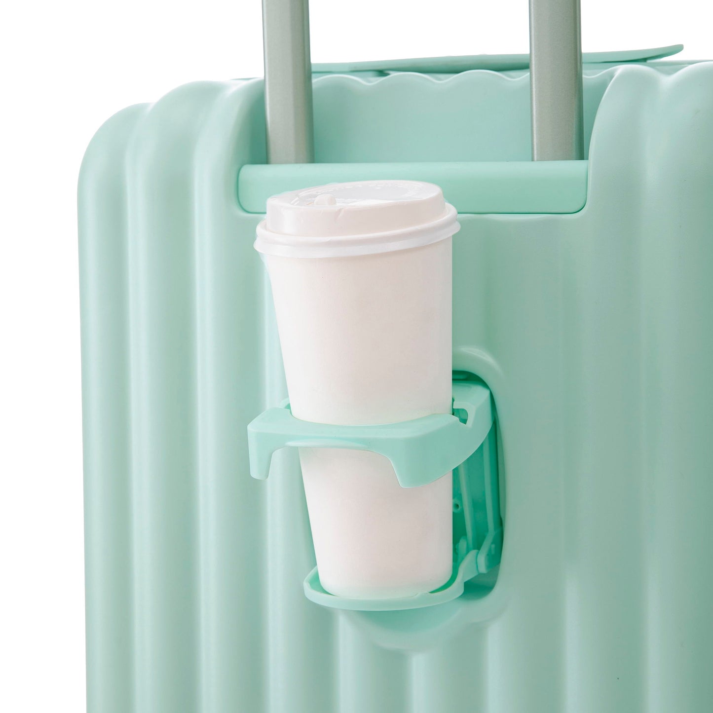 20" / 24" / 28" 3 Pieces / Set Spinner Wheel Luggage, Carry On Suitcase, With Cup Holder & USB Port & Phone Holder
