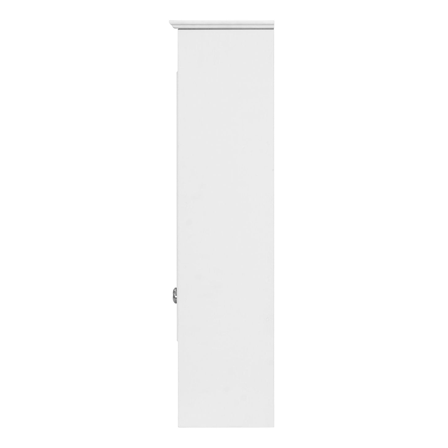 Modern Wall-Mounted Mirror Cabinet With Adjustable Shelves, Soft-Close Doors, High-Definition Mirror