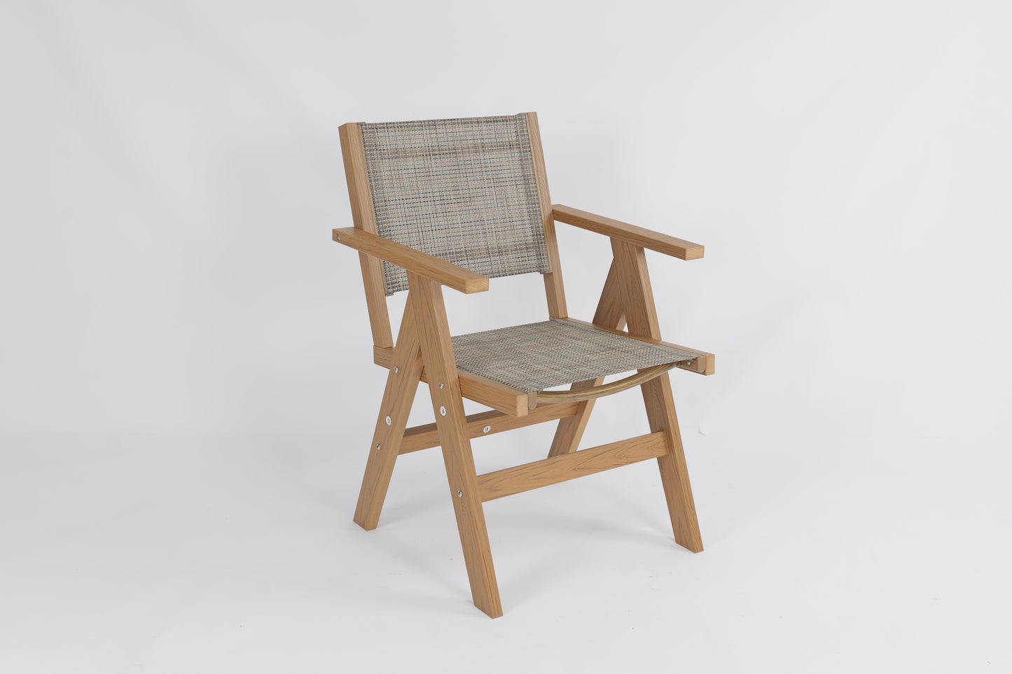 2 Piece HIPS Outdoor Dining Chair Perfect For Patio Meal Togethers & Garden Brunch Relaxation Moments