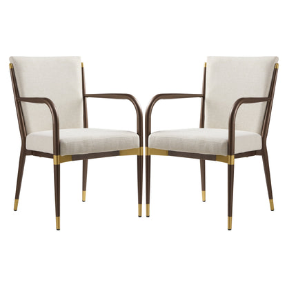 Modern Dining Arm Chair - Set of 2