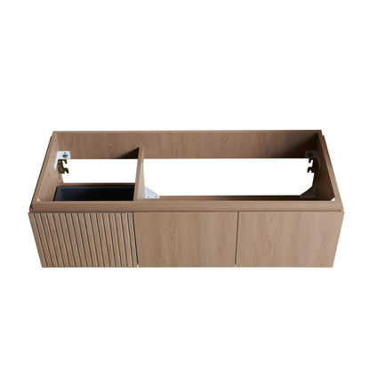 48" MURI Heidelberg Woodgrain Plywood Cabinet with Double Doors and One Drawer