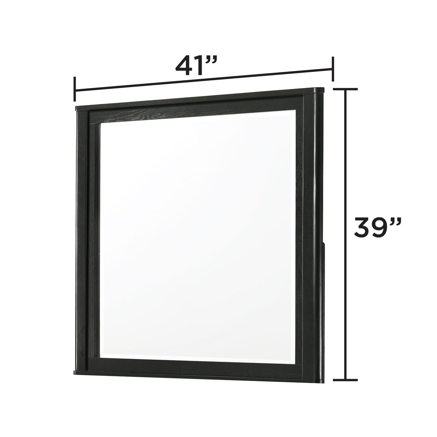 Opel - Bedroom Mirror - Black