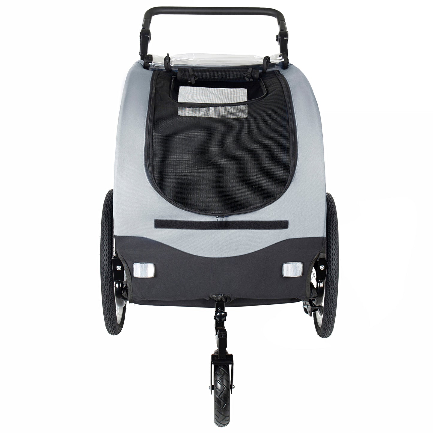 2-in-1 Bike Trailer & Pet Stroller for Dogs up to 110lbs