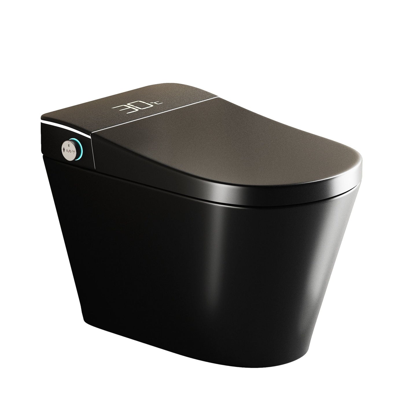 Smart Bidet Toilet With Auto Open / Close Seat, Warm Water Wash, Heated Seat, And Wireless Remote Control