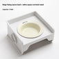 Ceramic Height Increasing Table Frame, Square Cat Bowl