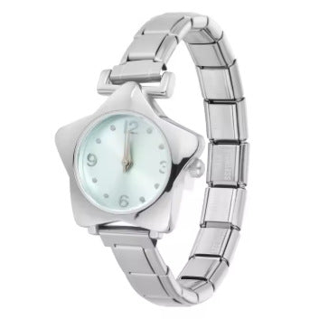 New Colorful Five Star Stainless Steel Watch Bracelet