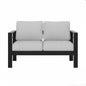 Patio All-Weather Loveseat With Thick Cushions
