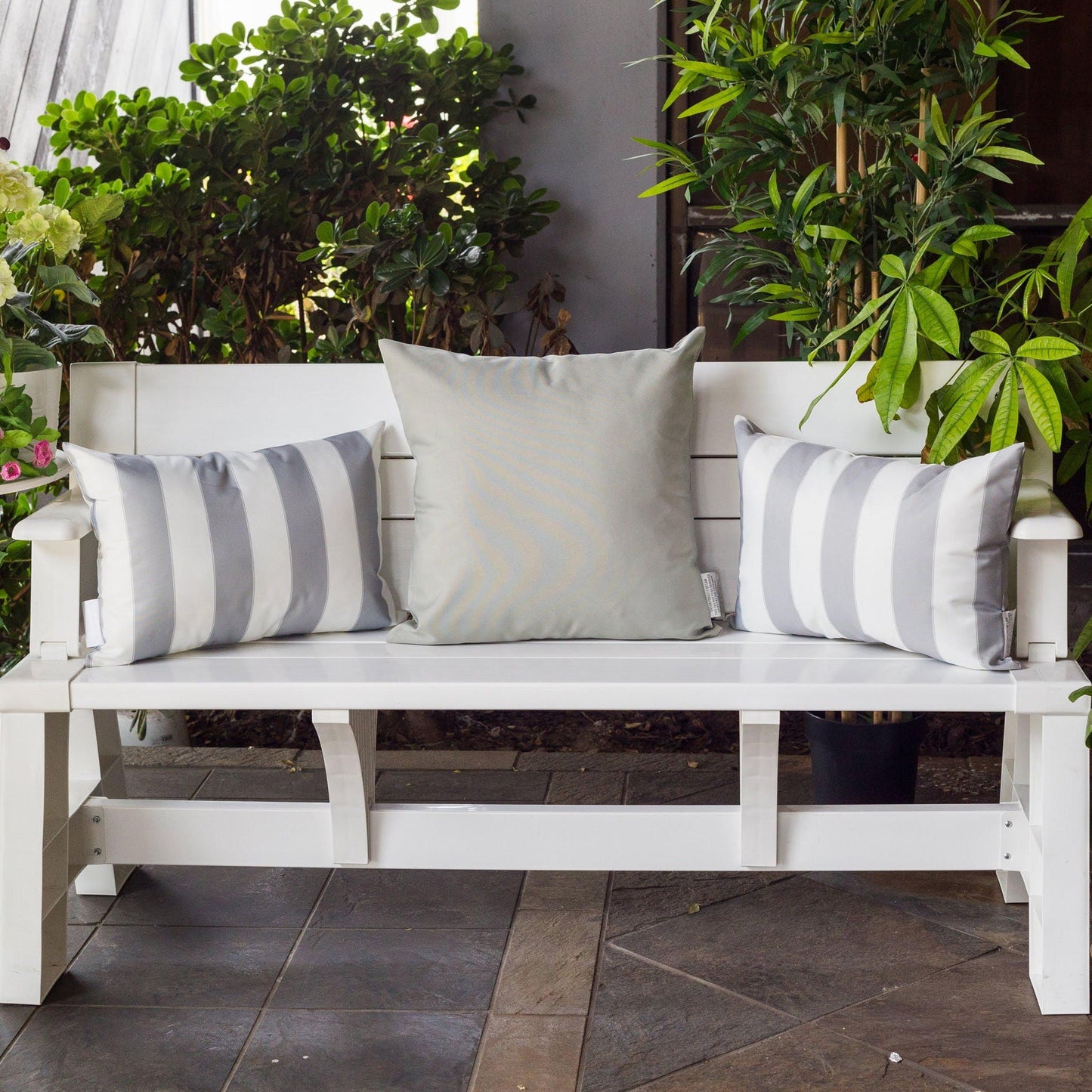 Horizon Stripe Pillow Outdoor & Indoor