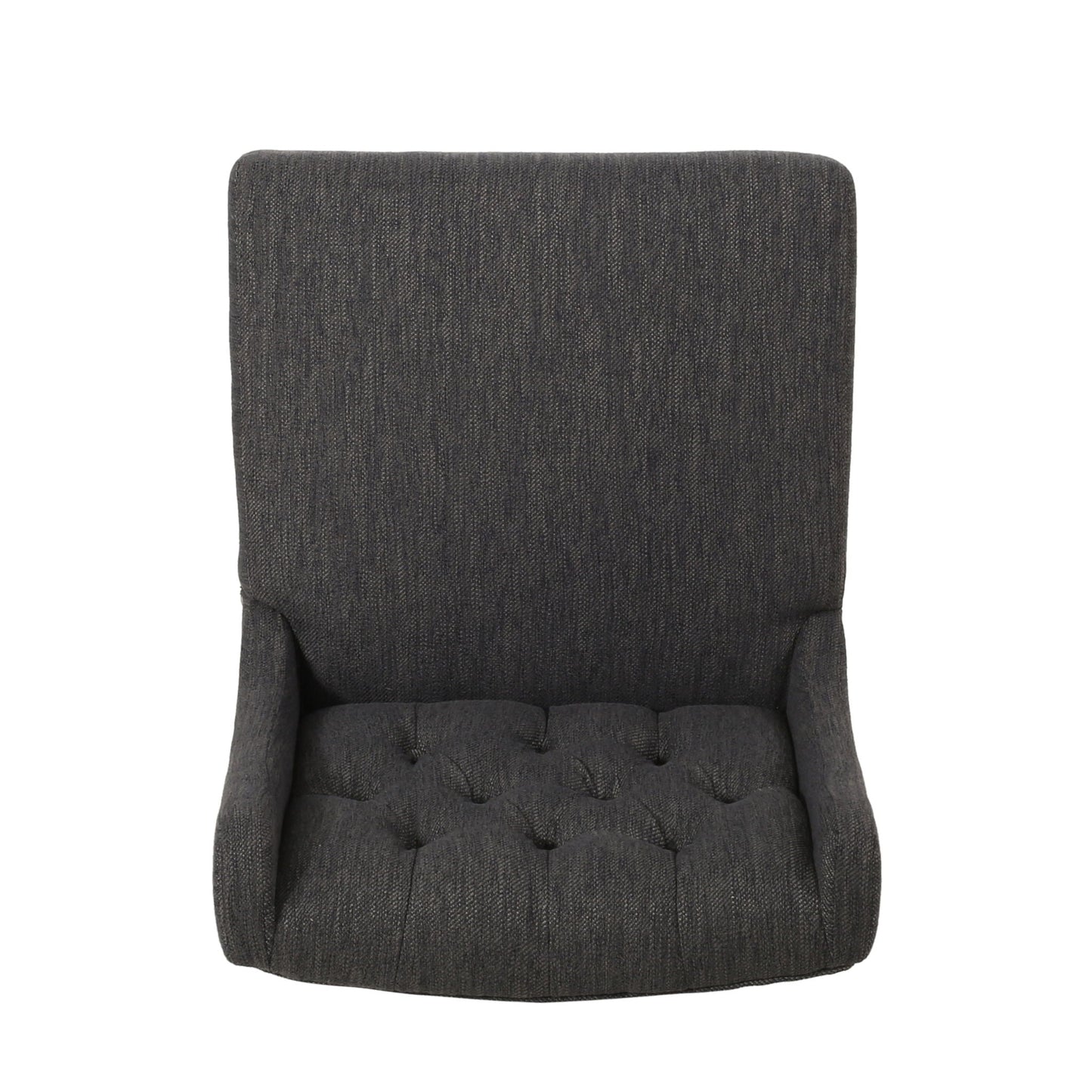 Solstara Upholstered Dining Barstool with Button Tufted and Wing Back