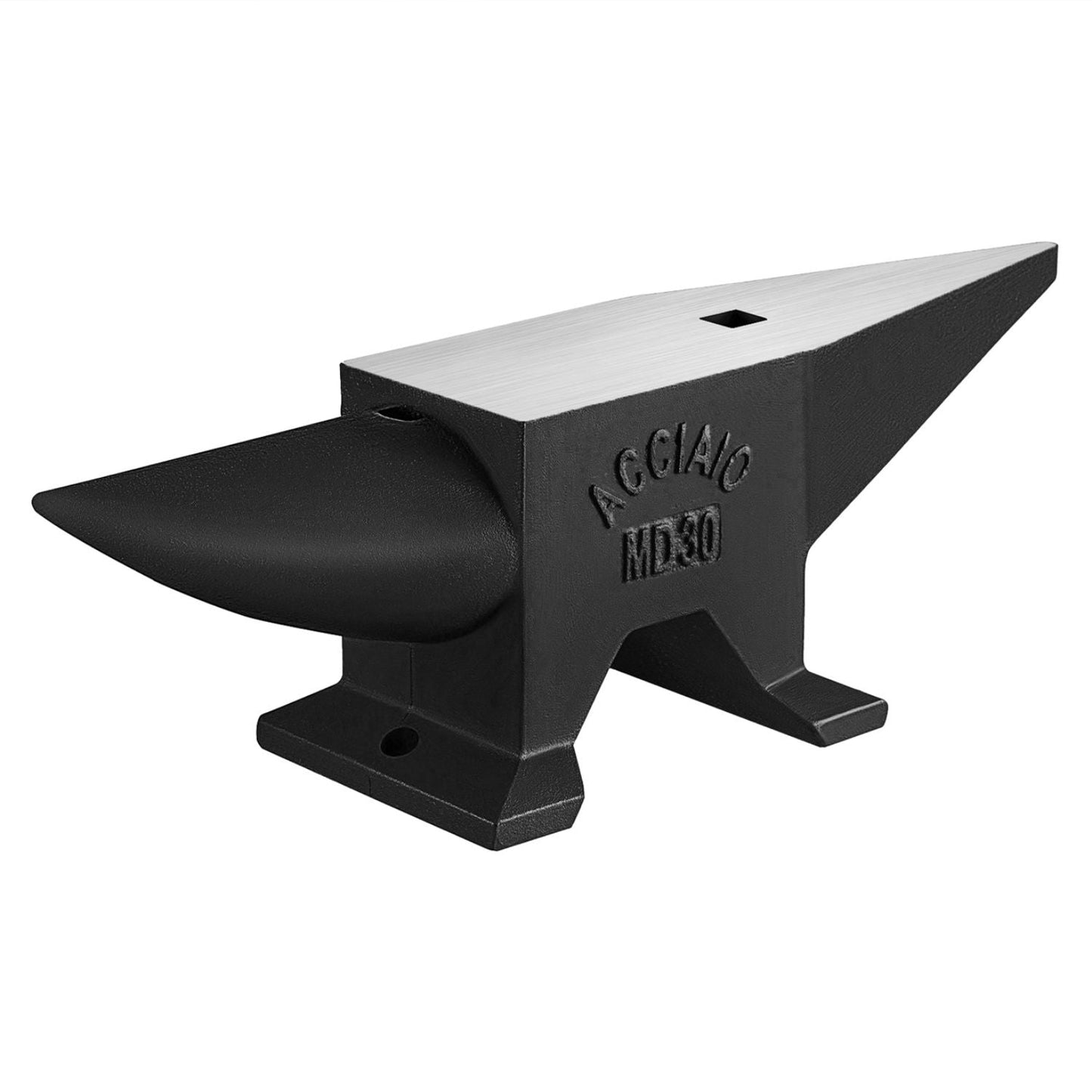 Heavy Duty Cast Steel Anvil, 22 Lbs Single Horn With Large Countertop, High Hardness For smithing