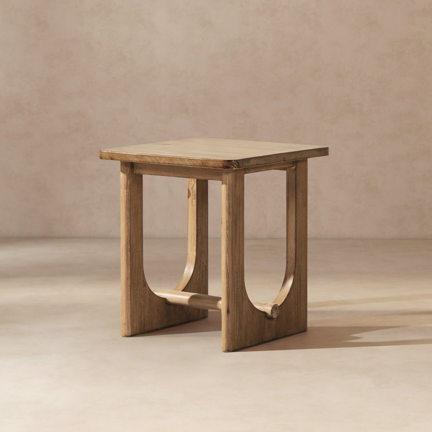 Turnkey 22" Square Side Table Antique