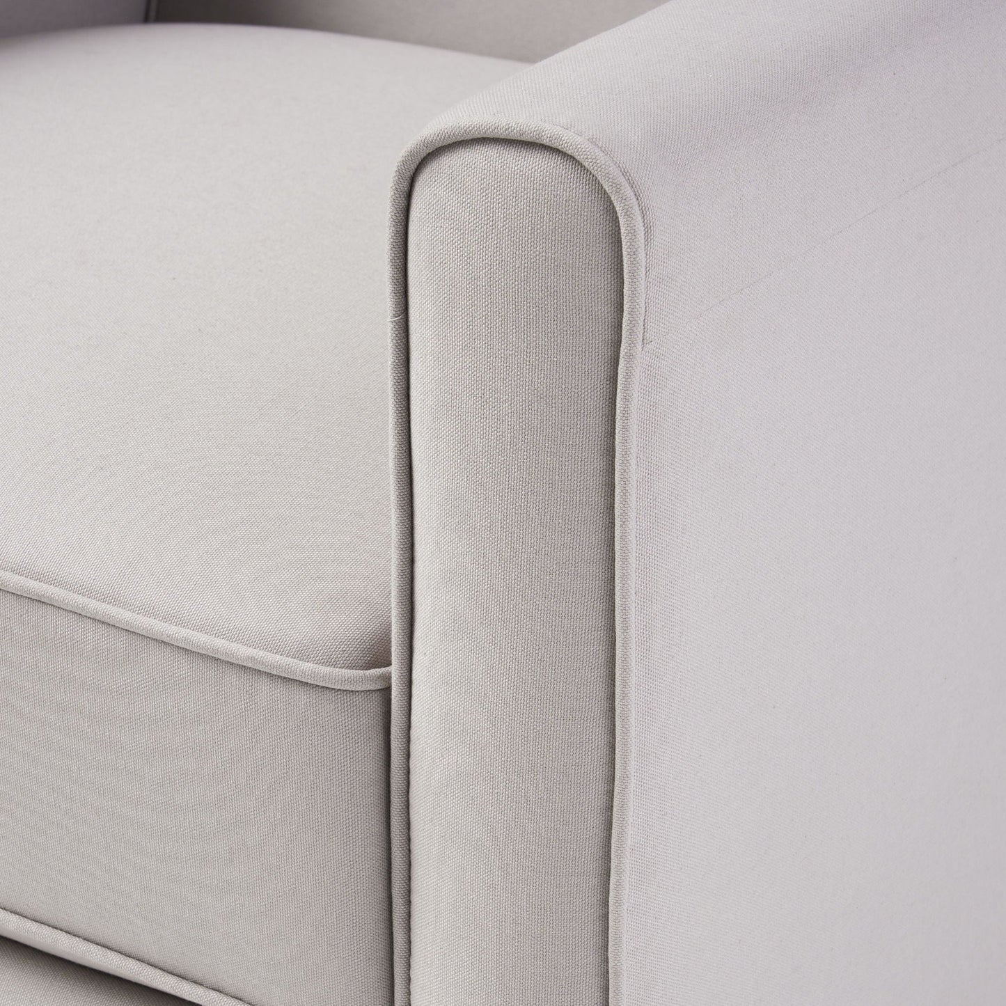 Upholstered Push Back Recliner Chair For Living Room