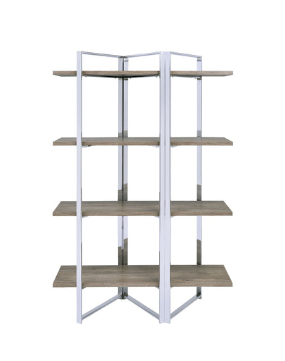 Libby Rectangular Etagere Bookshelf