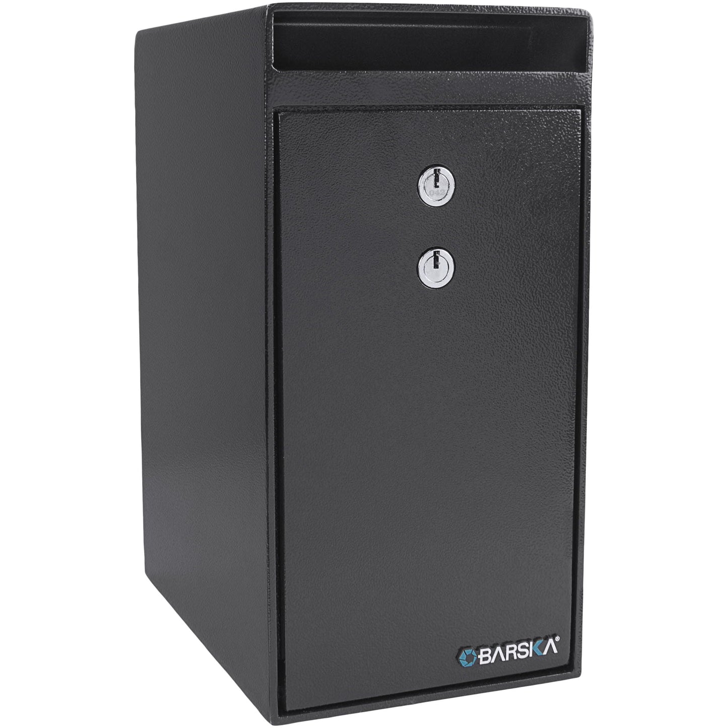 0.27 Cu Ft Dual Key Depository Safe - Black