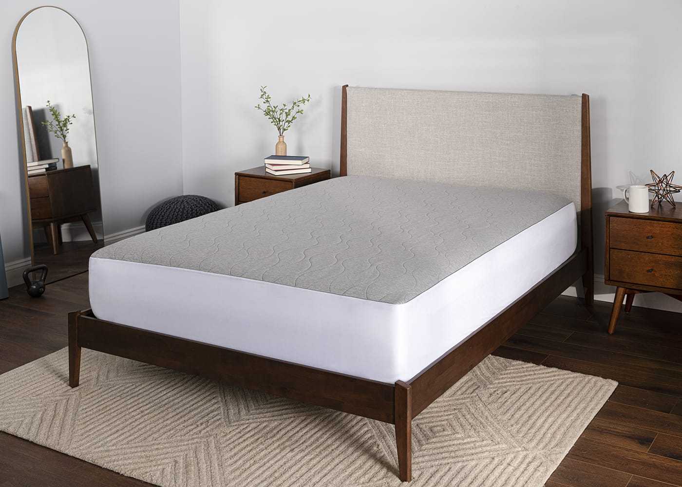 BedGear AIR-X Mattress Protector - Grey, Twin