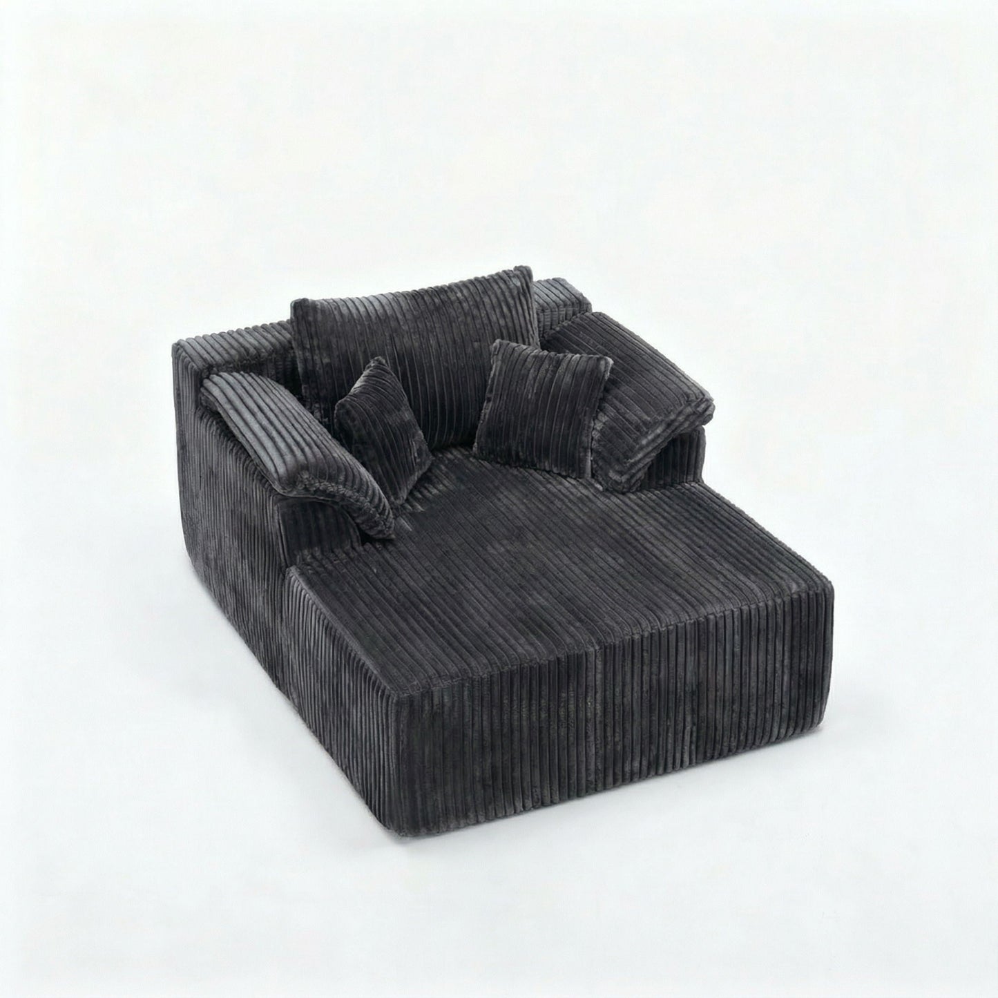 Chaise Lounge Chair, Deep Seat Sleeper Couch For Living Room