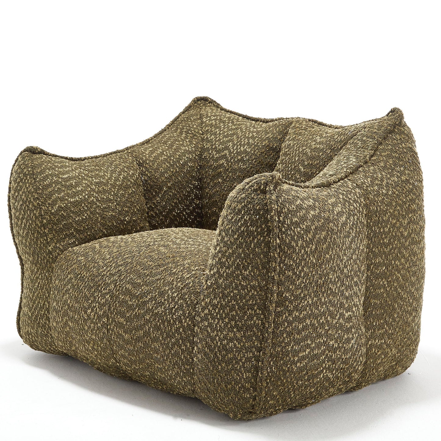 Comfortable Chenille Sofa Chairs With Highly Resilient Foam