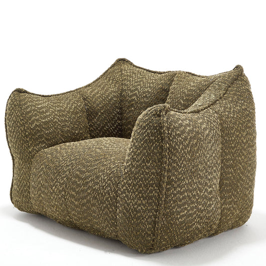 Comfortable Chenille Sofa Chairs With Highly Resilient Foam