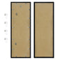 2 Packs 36.8x12.4in Picture Wall Frames Display Panoramic Photo Frame Gallery Poster Frames with Clear Plexiglass MDF Backboard for Family Photos Wedd