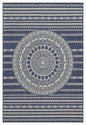 Sunshine - 5'3" X 7'3" Indoor, Outdoor Area Rug - Blue - Polypropylene