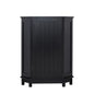Bathroom Cabinet Triangle Corner Storage Cabinet With Adjustable Shelf Modern Style