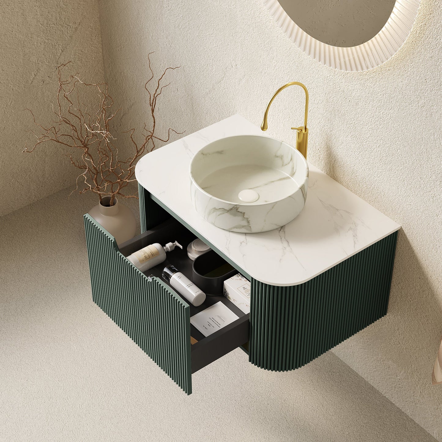 DINA 30" Bathroom Vanity and Sink