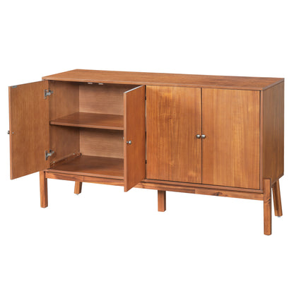 Vintage Sideboard Buffet Cabinet, 56.8" W x 18" D x 34.2" H