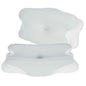 2 Pack Orthopedic Memory Foam Pillows with Cooling Case Neck Support Pillows with Machine Washable Case for Side Back Stomach Sleepers