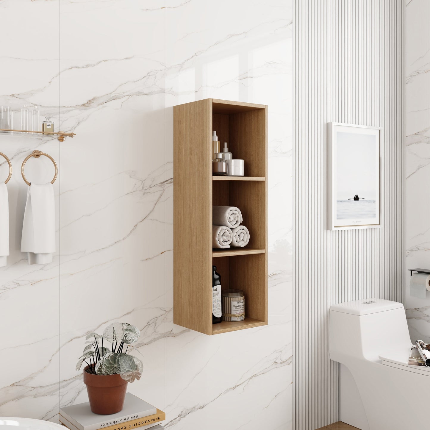 12 Inch Small Wall Mounted Storage Shelves