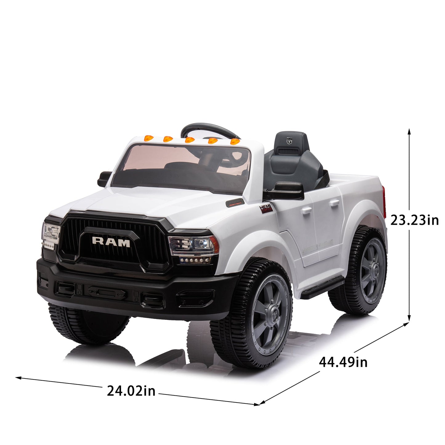 Licensed RAM 2500 12V Large Kids Ride On Electric Pickup