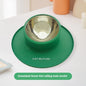 Cat And Dog Bowl Silicone Stainless Steel Pet Non-slip Leak-proof