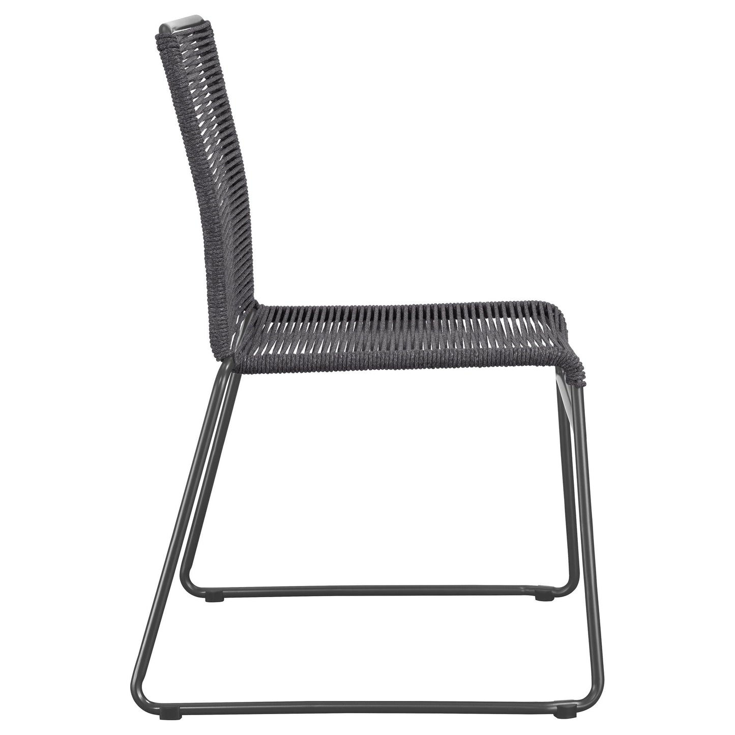 Jerome - Stackable Side Chair (Set of 2) - Charcoal