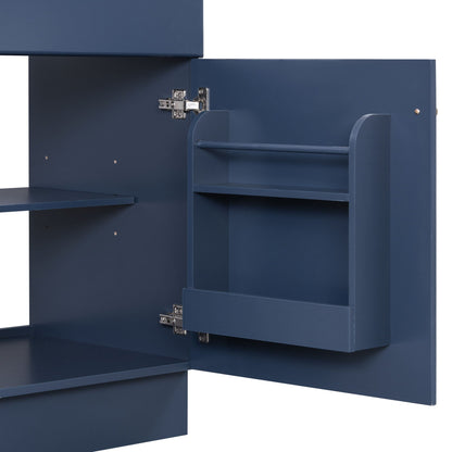 Bathroom Vanity With Sink, Cabinet With Adjustable Shelf
