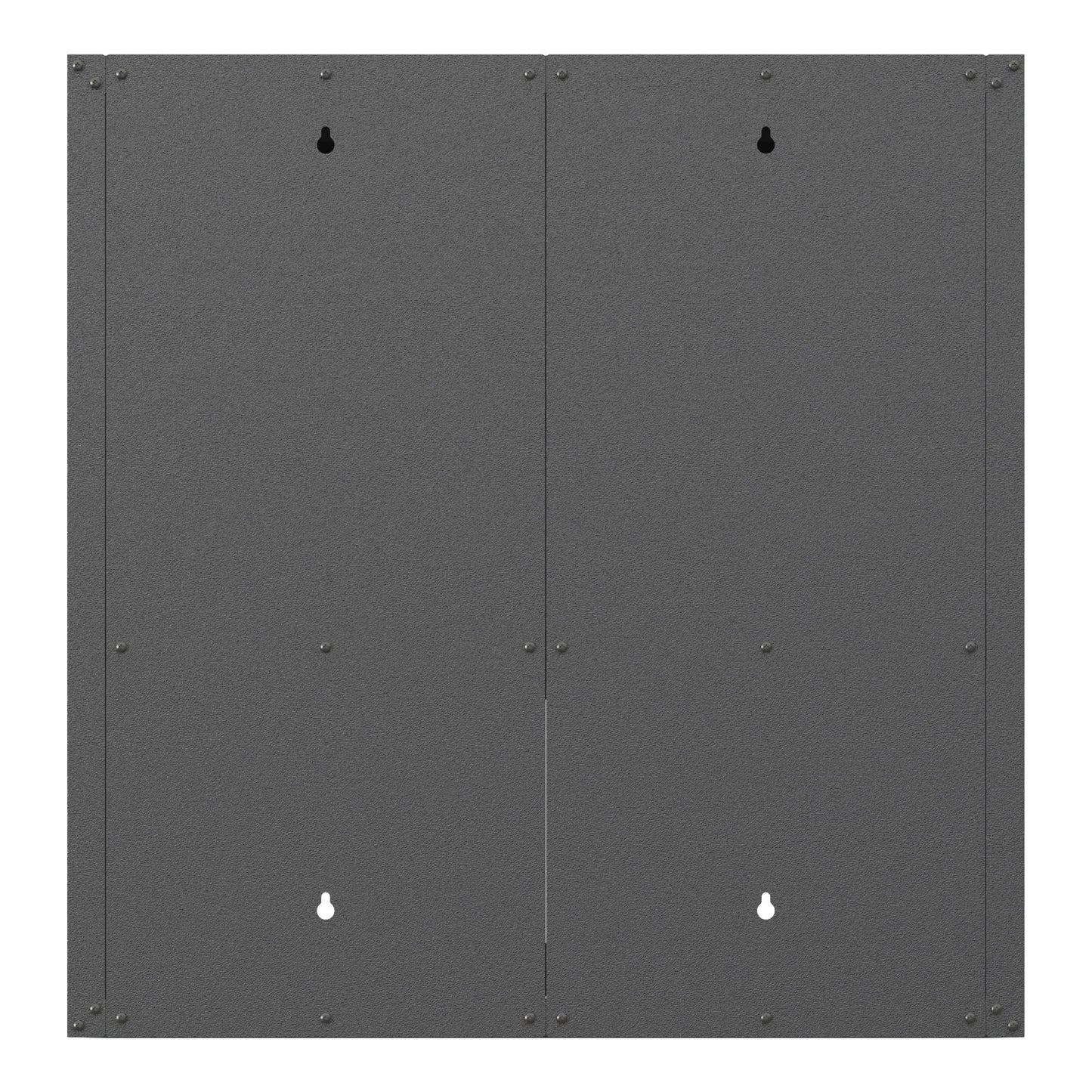 Metal Wall Mounted Tool Storage Cabinet With Locking Door, 1 Shelf & 1 Drawer