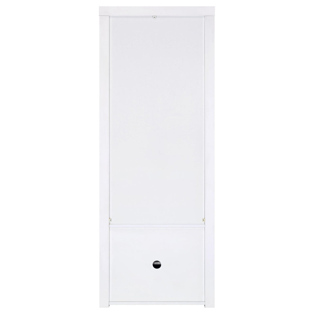 Jude 3-shelf Engineered Wood Media Tower High Gloss White