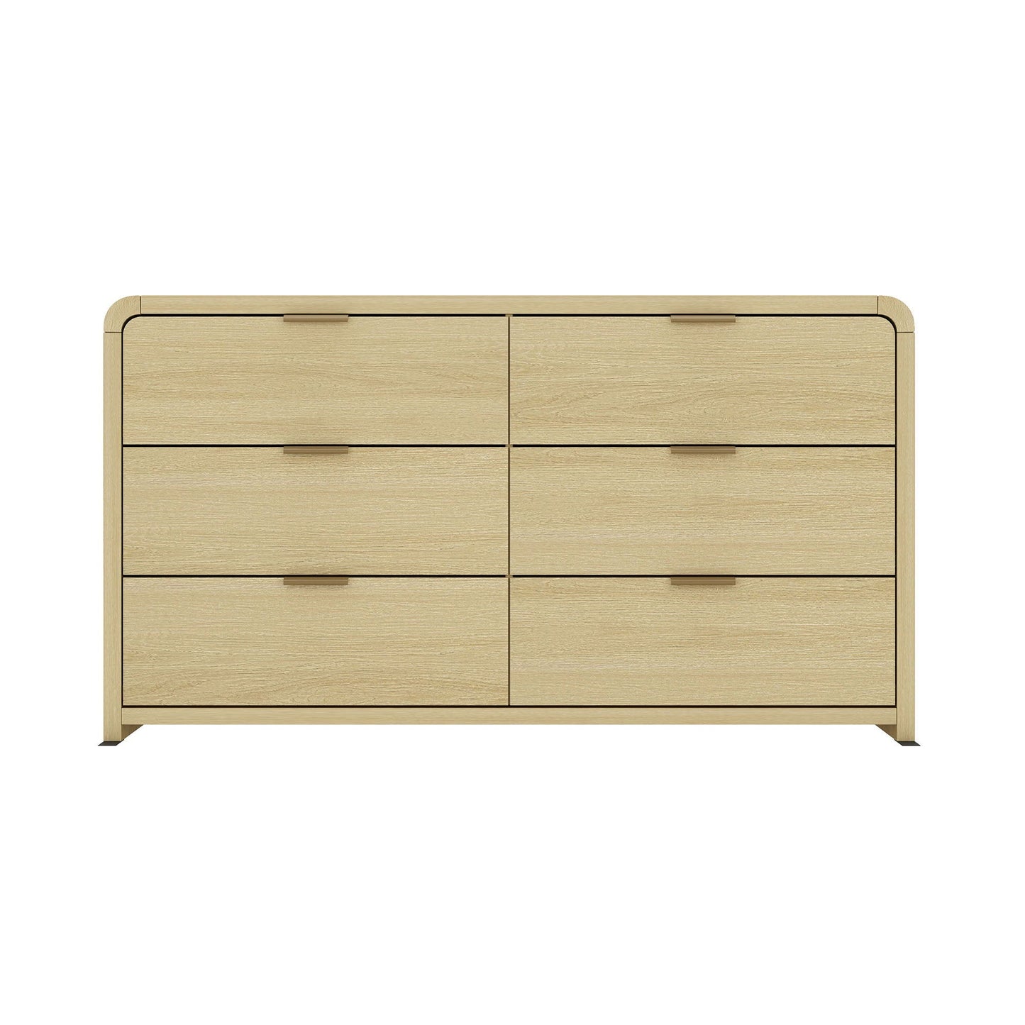 Grace - Double Dresser With 6 Drawers - Oak
