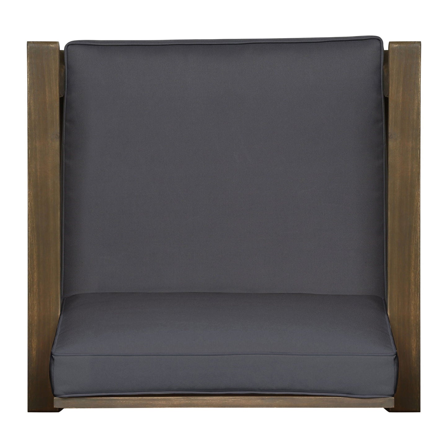 Perla Contemporary Club Chair with Water Resistant Cushion