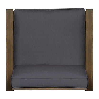 Perla Contemporary Club Chair with Water Resistant Cushion